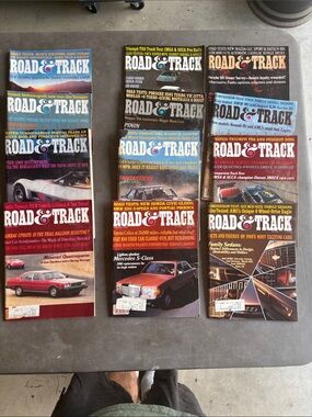 1980 ROAD & TRACK magazine lot